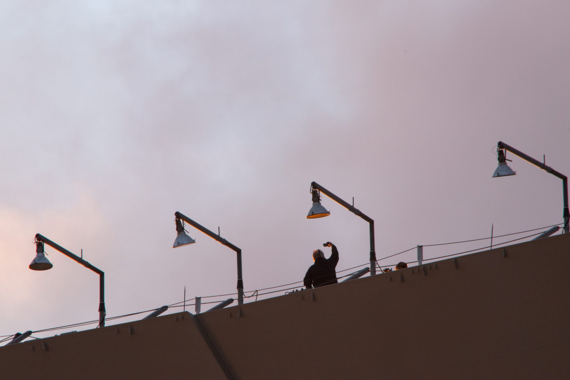 Watching the Sky from the Roof