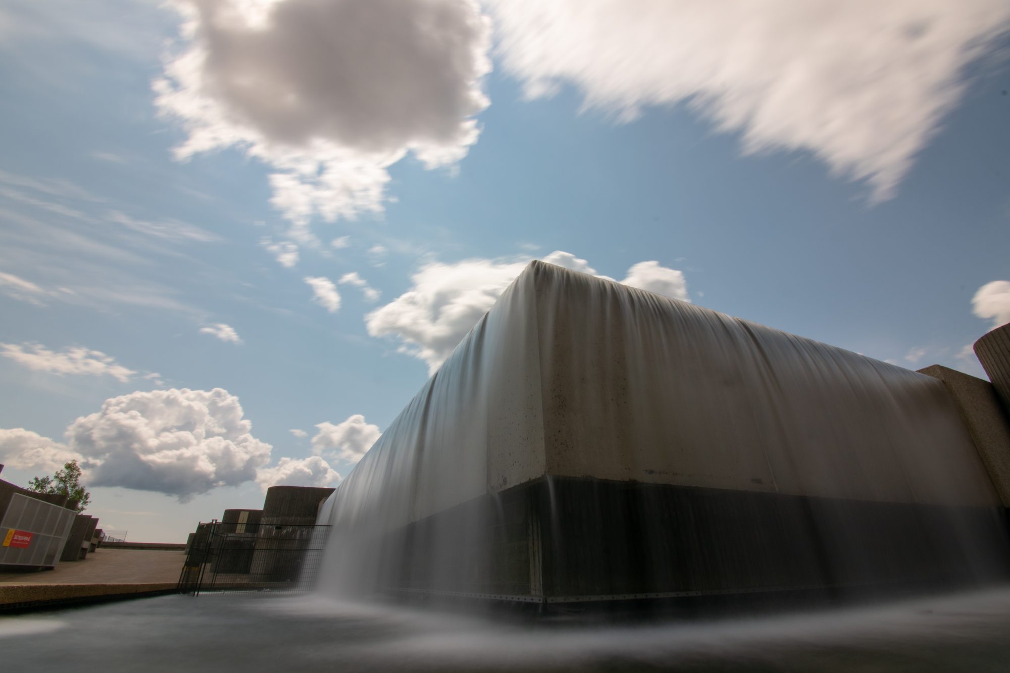 Water Over Concrete