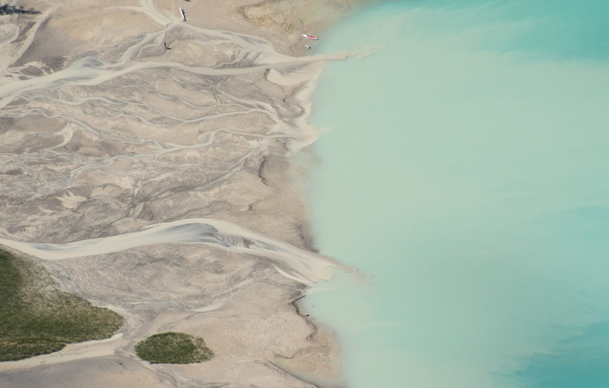 Glacial Delta from Above