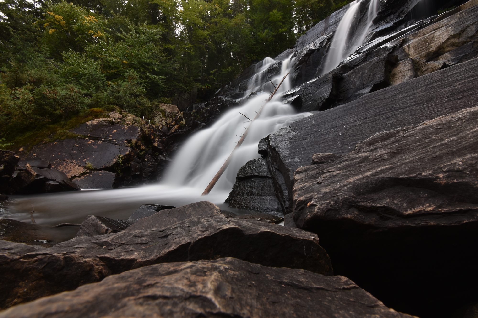 Cascade Through the Rocks