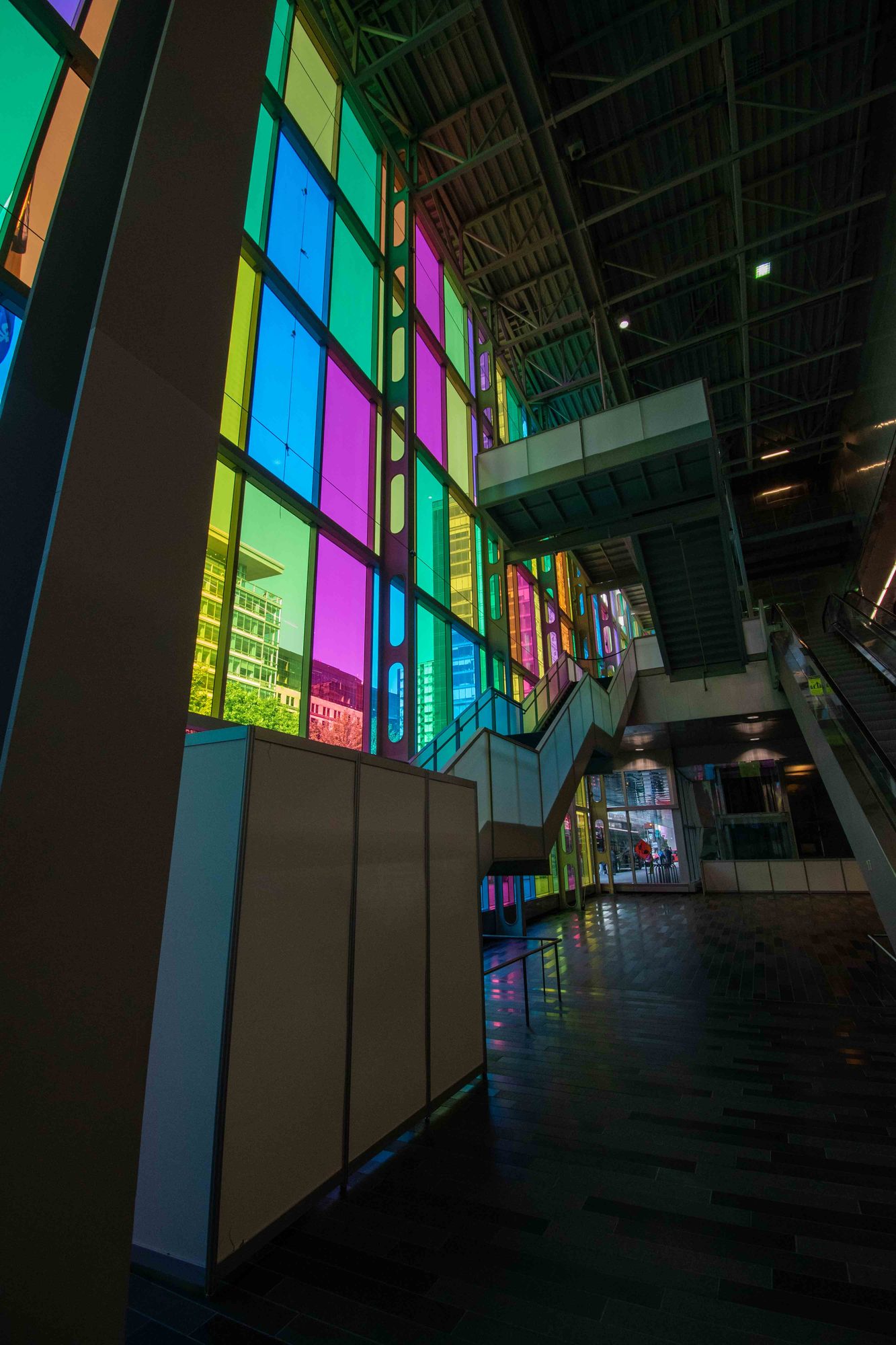 Rainbow Glass Atrium