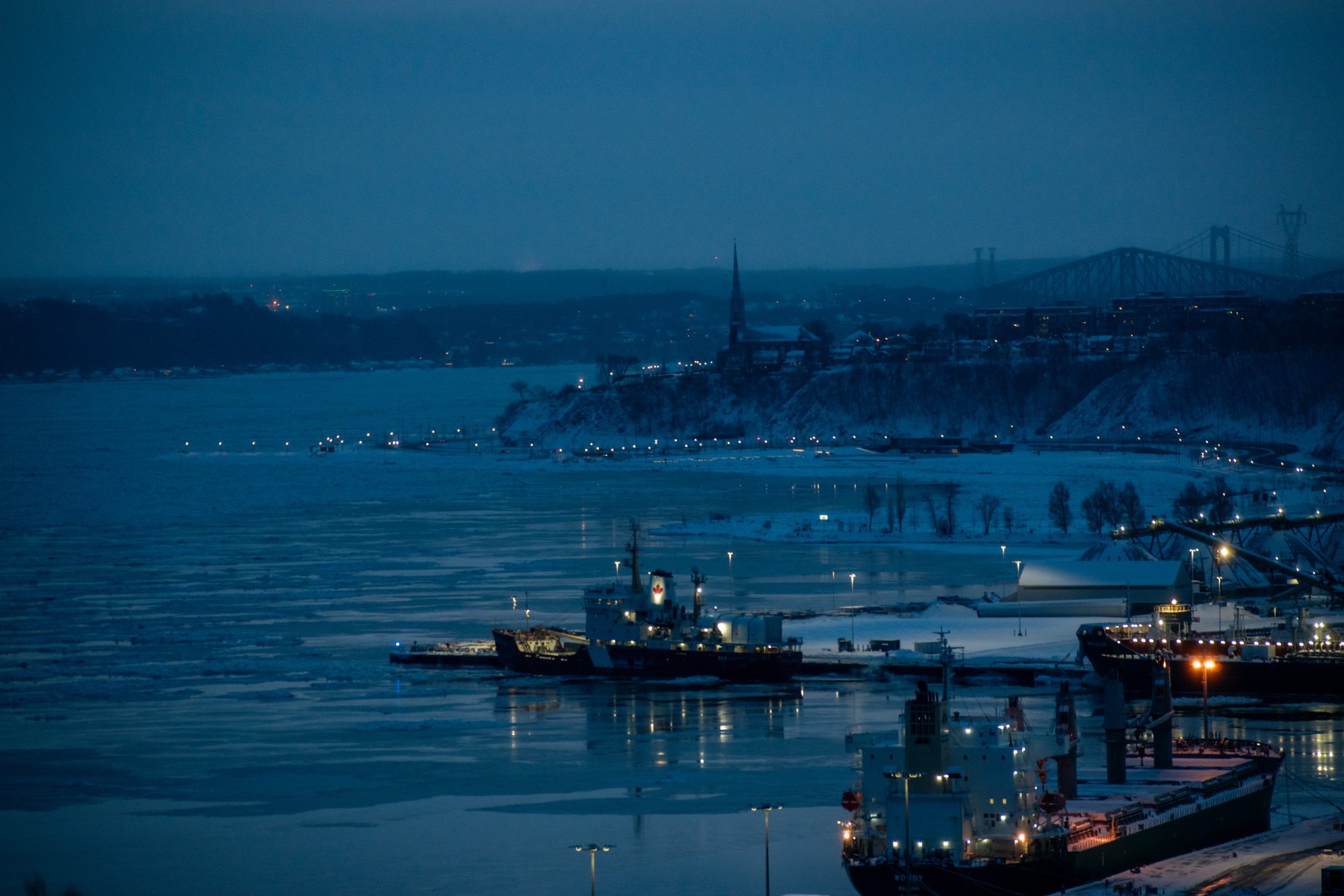 Blue Hour on the St. Lawrence