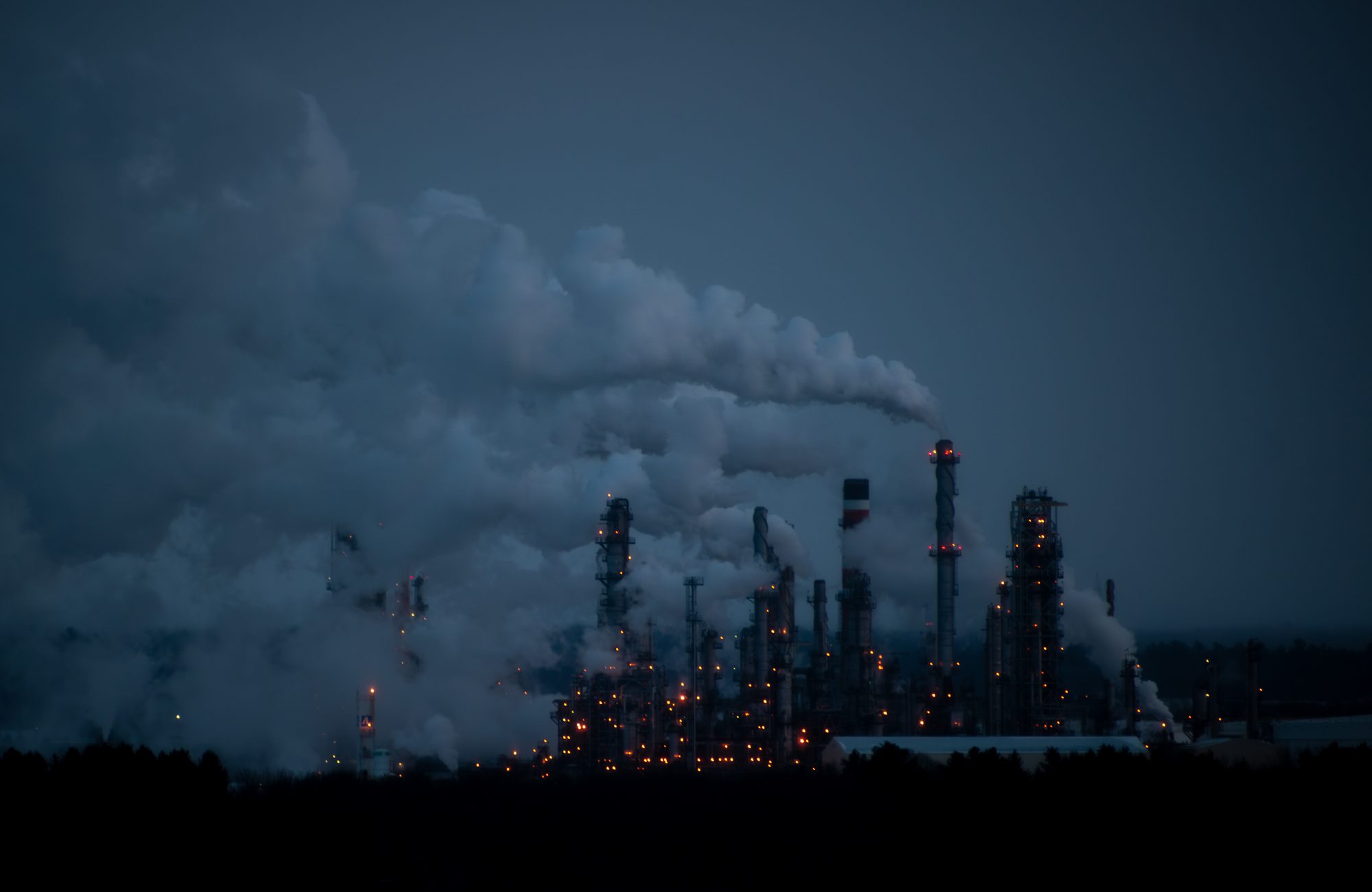 Refinery at Dusk